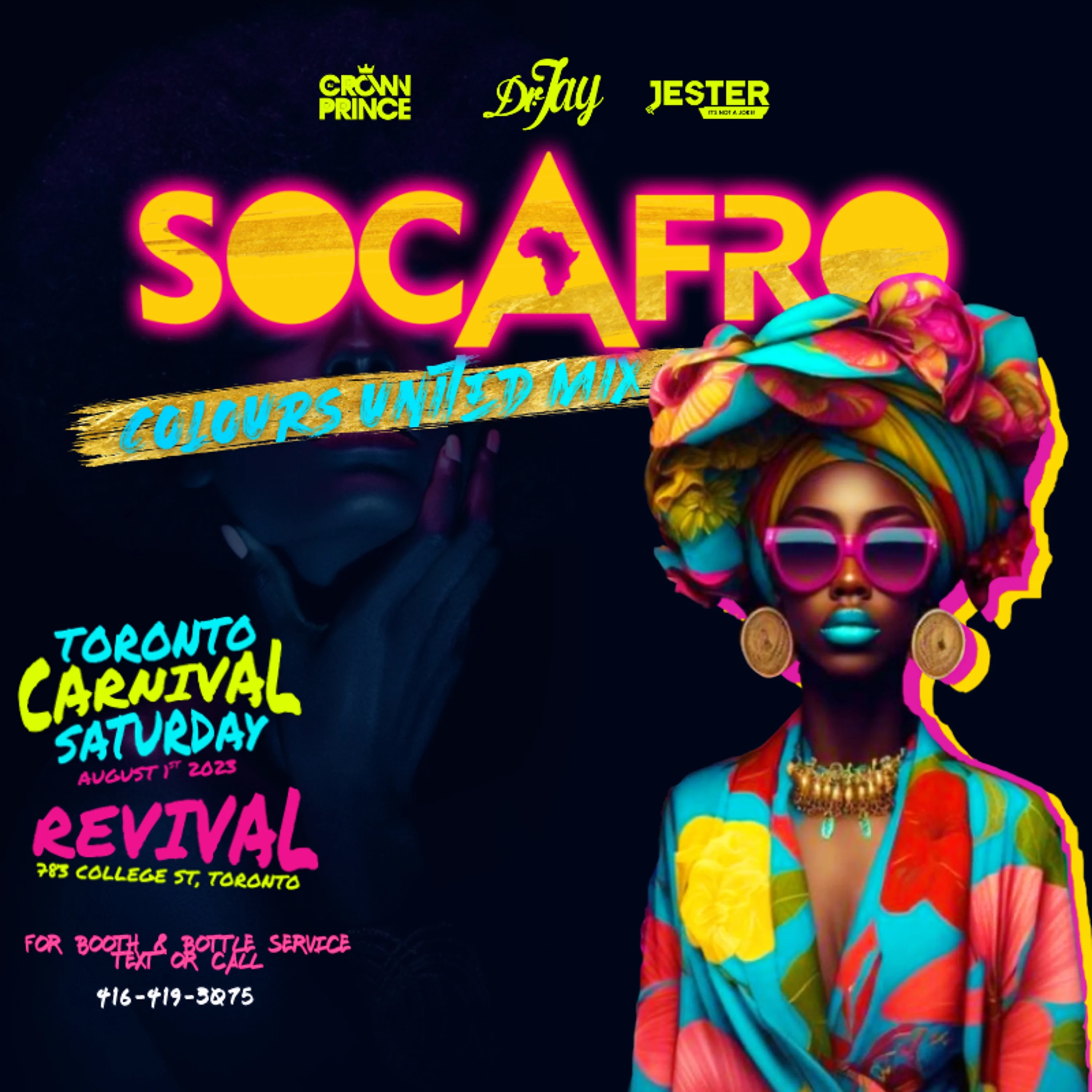 SocAfro Colours United Mix (Mixed by Dr Jay & Jester)